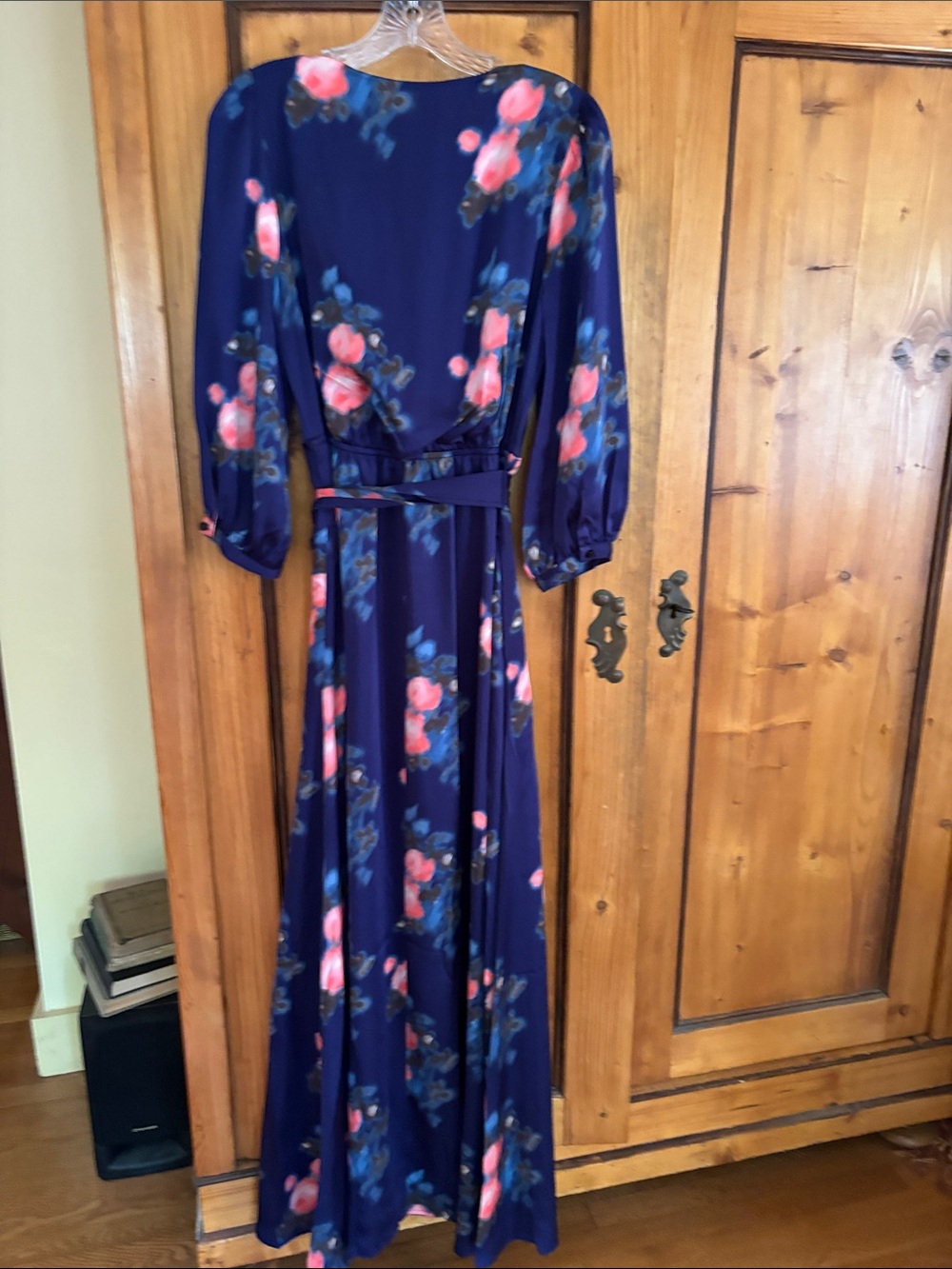 Peter Som silk wrap maxi dress - Picture 3 of 7